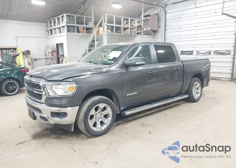 2022 Ram 1500 Big Horn 4X4 5'7 Box z USA, uszkodzony, nr VIN 1C6RRFFG2NN410725